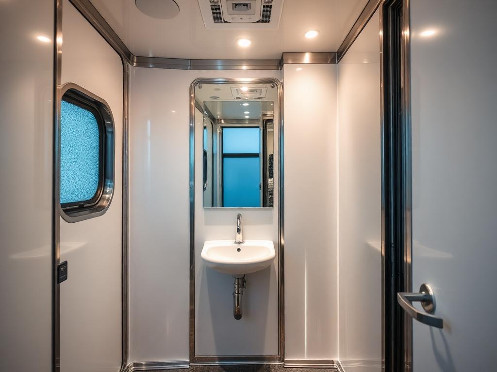 Luxury Restroom Trailers in Warren, OH